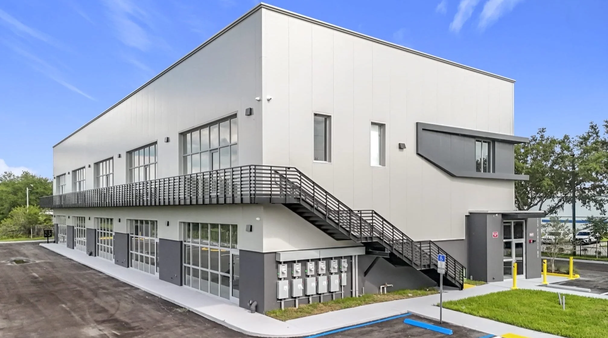 Steel building construction project by AT Steel Buildings